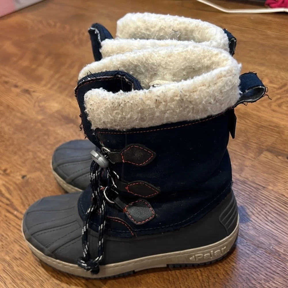 Pajar Kids Snow Boots Black and White